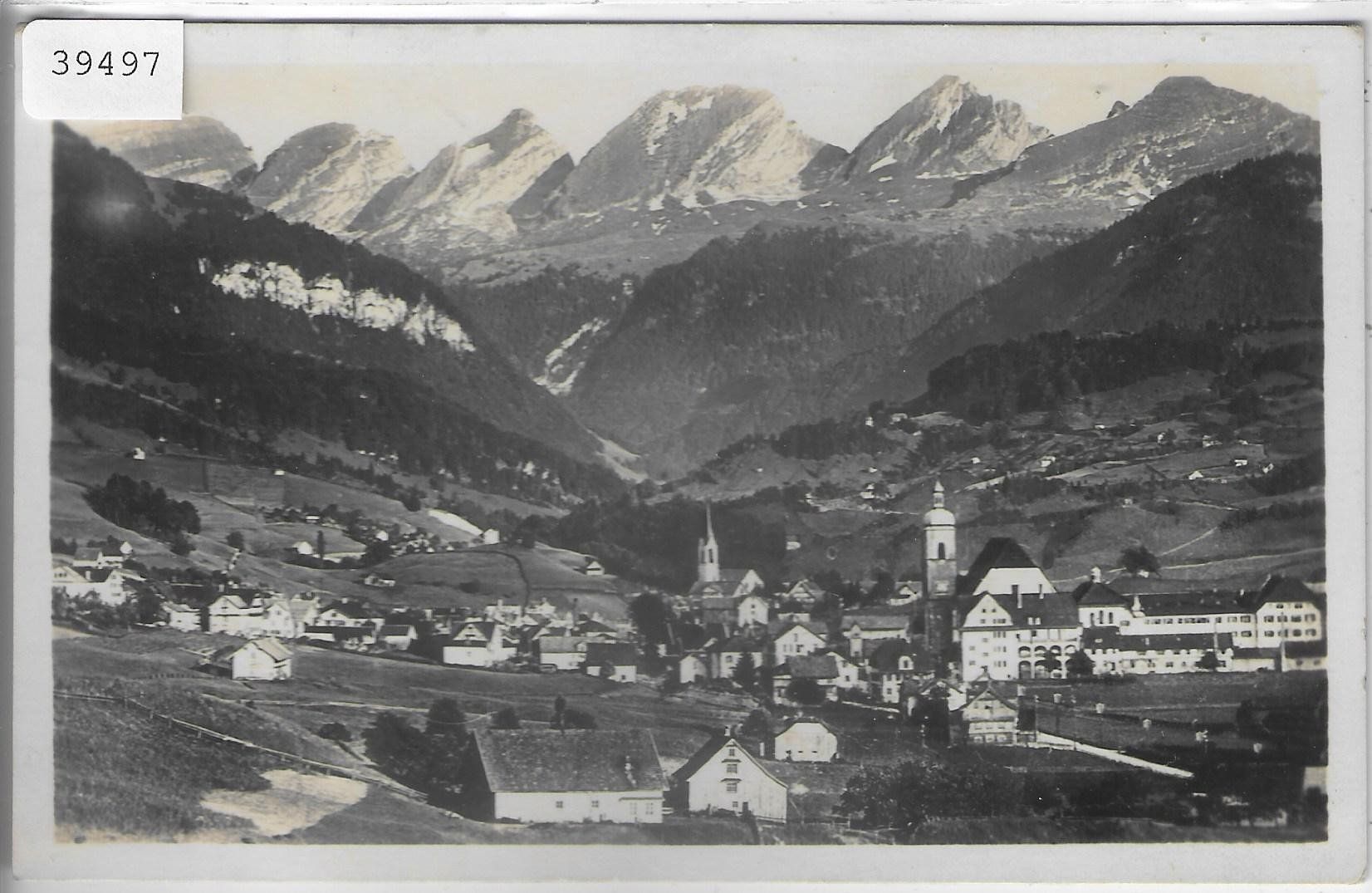 Cartoline postali: Nesslau - Neu St. Johann - Generalansicht – Usato da Ettingen venduto da Kartenplanet