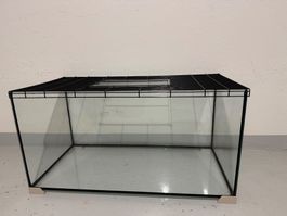 Grosses Hamstergehege / Terrarium aus Glas 100 × 50 × 52 cm