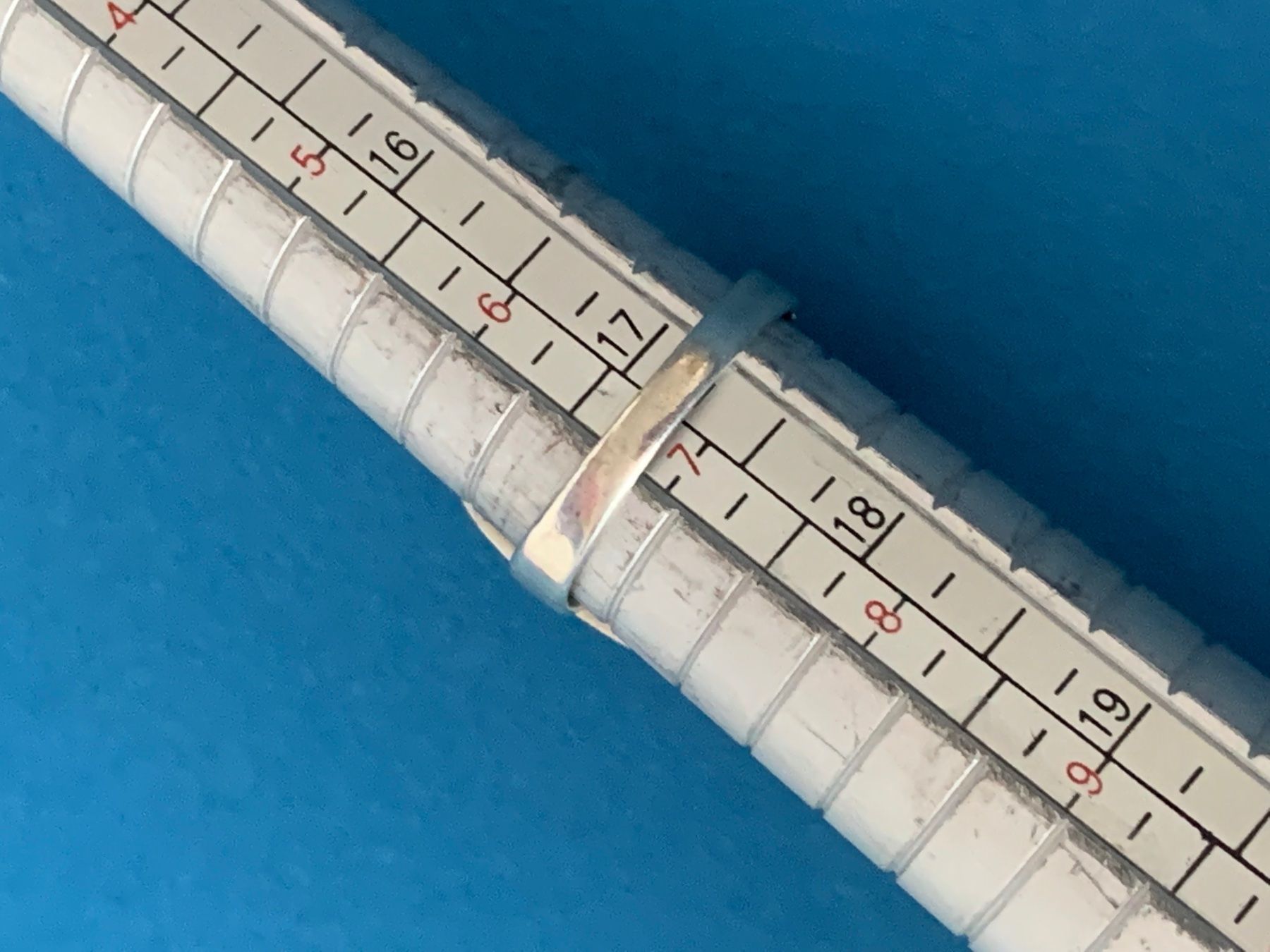 Anelli: Silberring mit grünemStein (54) – Usato da Dittingen venduto da Bijoubelle 7