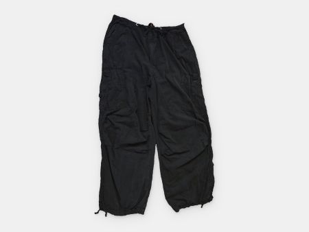 Jaded London Oversized Cargo Parachute Hose L schwarz