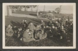Carte P de 1933 ( Bullet / Militaires / Voiture ancienne )