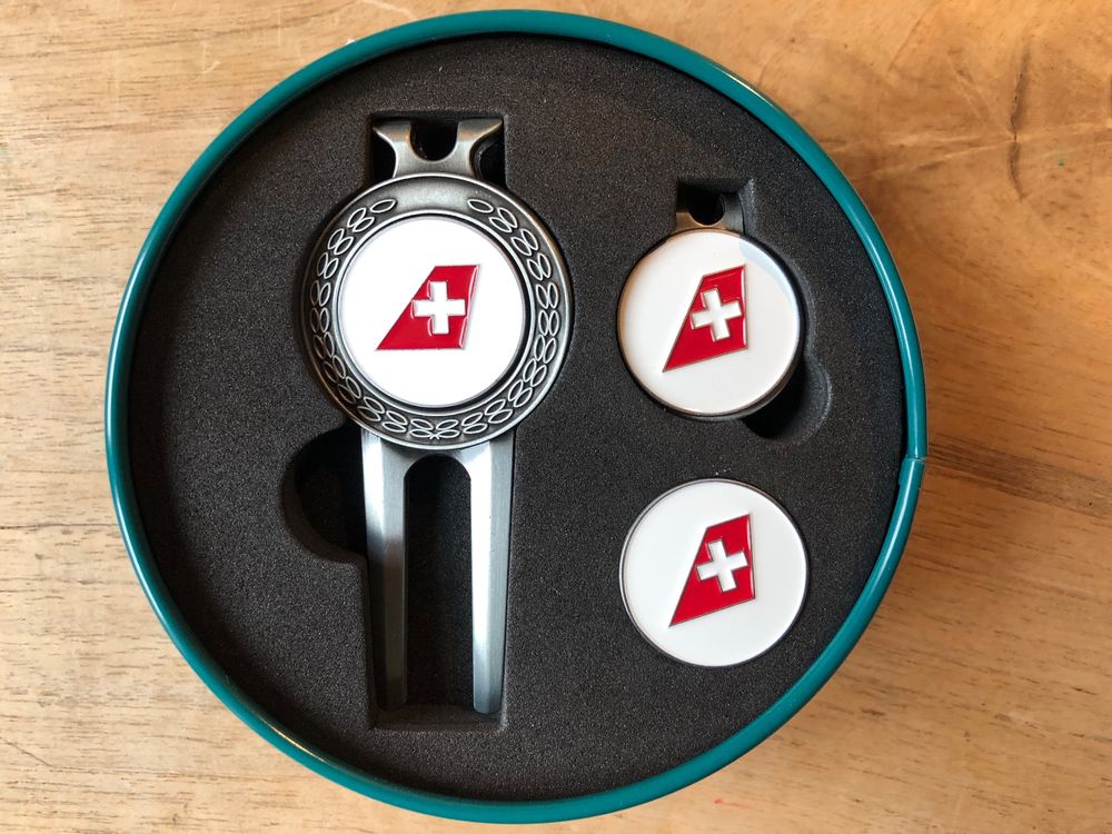 Green Swing Pitchgabel & Ballmarker – Antik-Silber, Magnetisch, Aus Nachhaltigem Material
