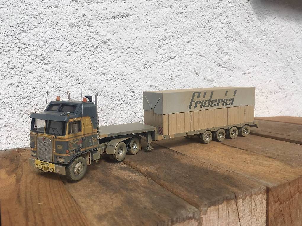 Modellbausätze & Standmodelle: KENWORTH K100 Friderici 1:50 – Gebraucht aus Lessoc von beletteman 3