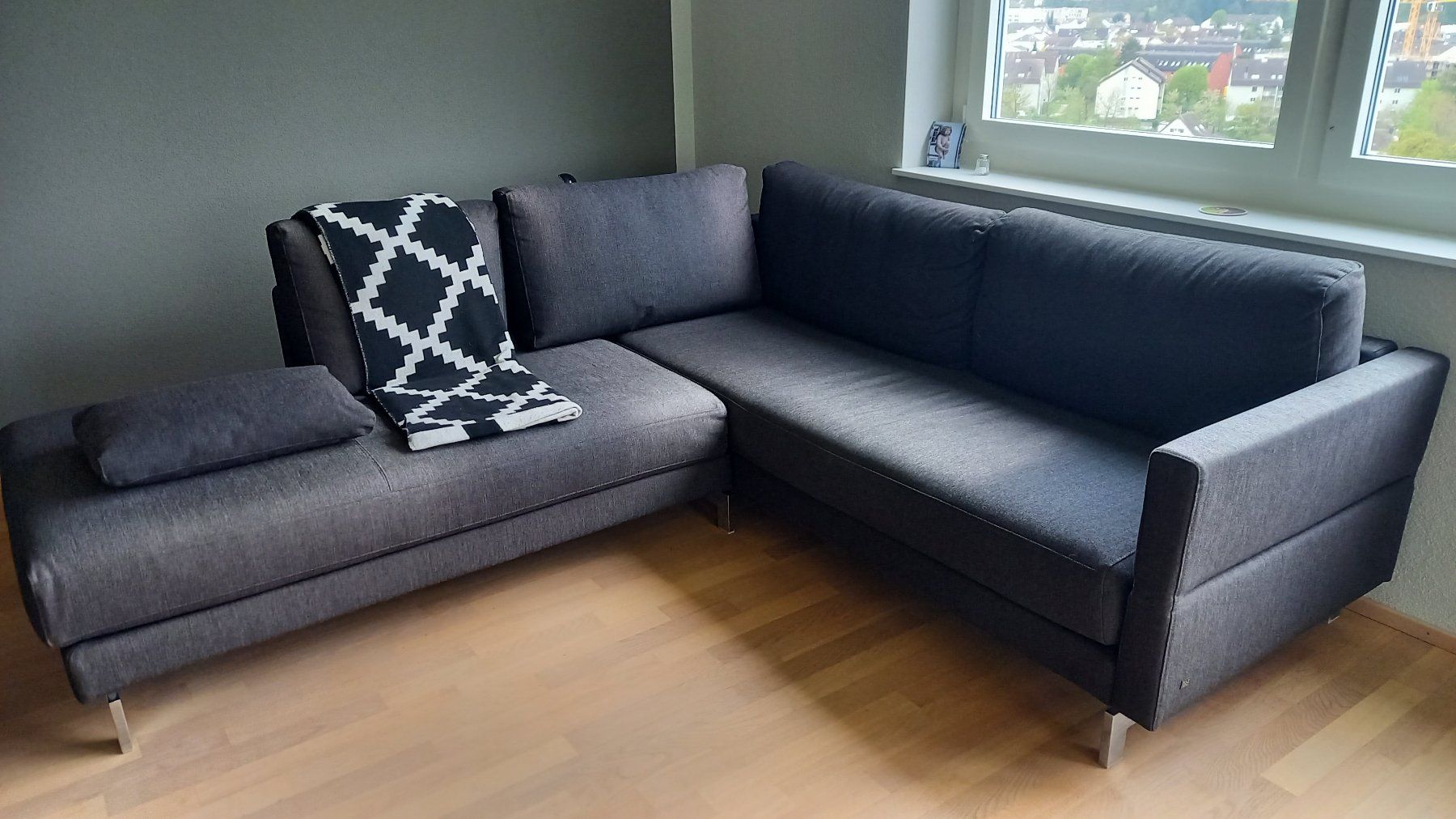 Rolf Benz Divani: Rolf Benz Ecksofa Anthrazit – Usato da Baar venduto da 2cvbaar