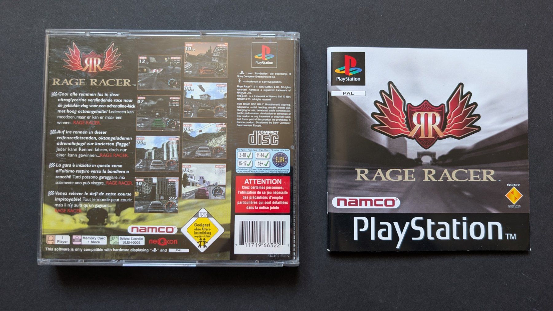 Jeux: Rage Racer | Playstation 1 | PS1 – D'occasion à Bottmingen par dan_c5wb 1