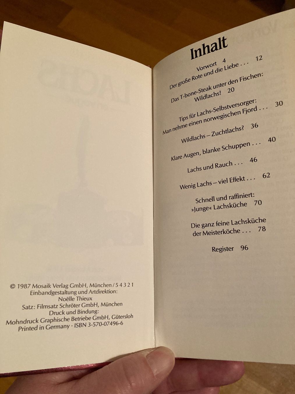 Libri: LACHS en vogue - Occasion – Usato da Zürich venduto da 2Shopnow 2