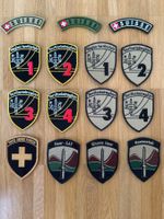 Lot Patches Schweizer Armee