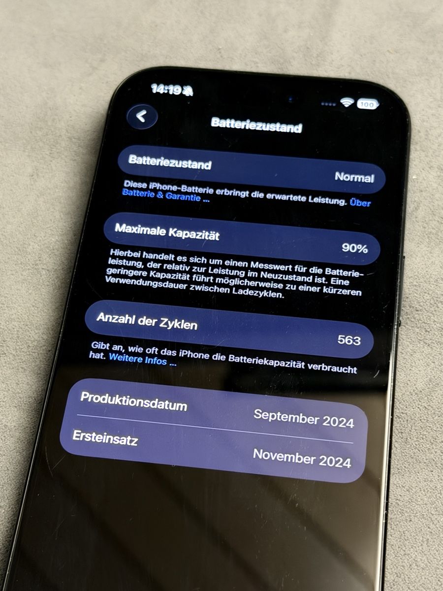 Apple Handys / Smartphones: IPhone 16 Pro Black Titanium 128GB – Gebraucht aus Wolhusen von technicsII 5