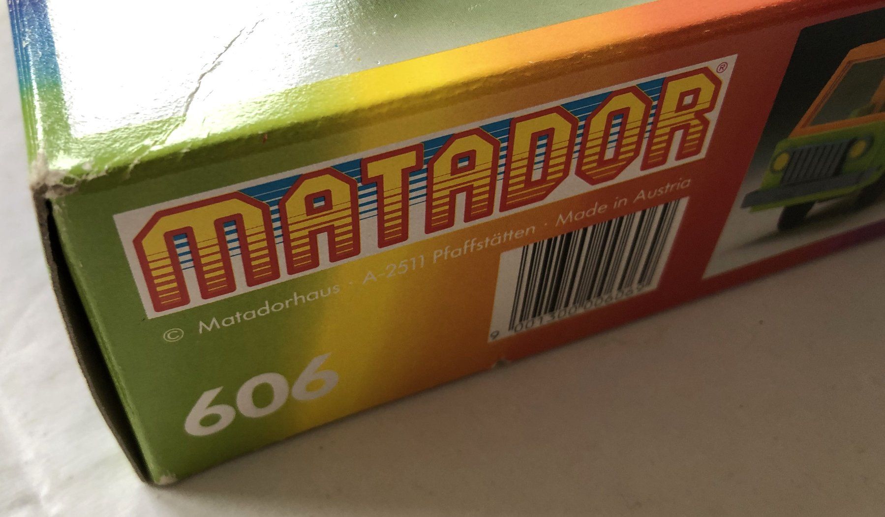Kit di costruzioni: Matador - Holzauto - Set Nr. 606 – Usato da Schaffhausen venduto da durruti 1