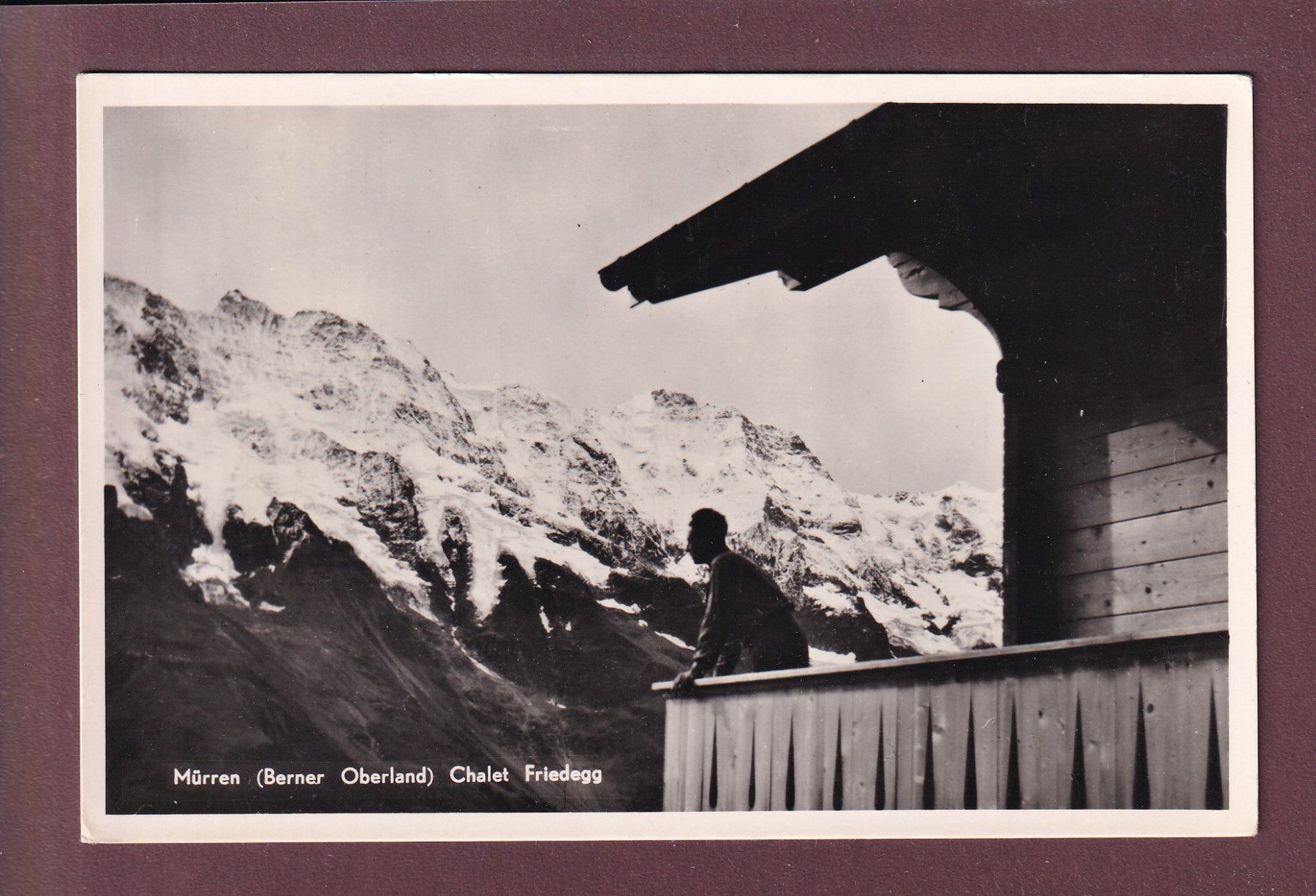 Cartoline postali: MÜRREN - Chalet Friedegg – Usato da Pully venduto da nicecards