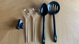 Küchenhelfer Set, NEU, Schwarz