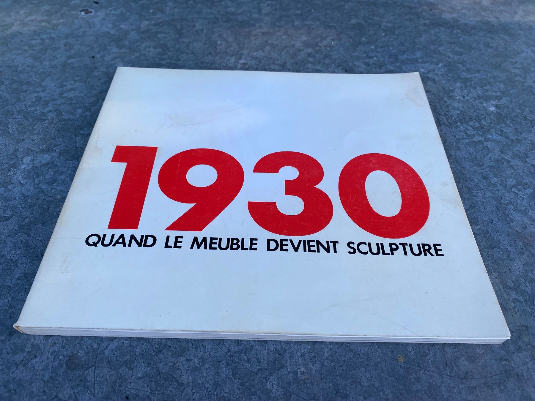 Libri: Buch 1930 Quand le meuble devient sculpture – Usato da Feldbach venduto da Olive1 1