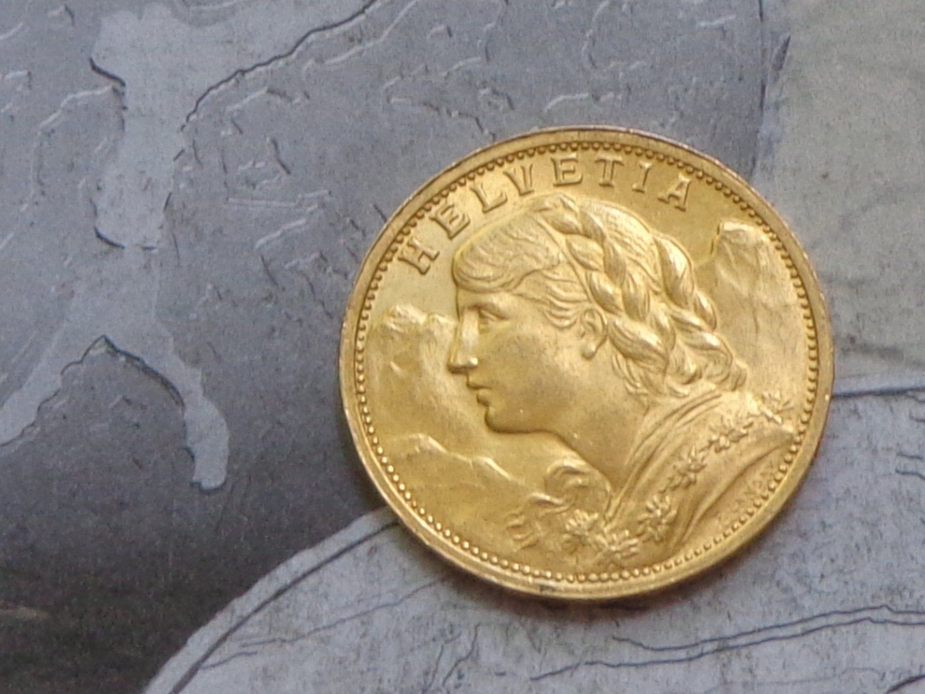 Alle Münzen: Gold Vreneli 20 Fr. 1898 B – Gebraucht aus Pully von UCA01 1