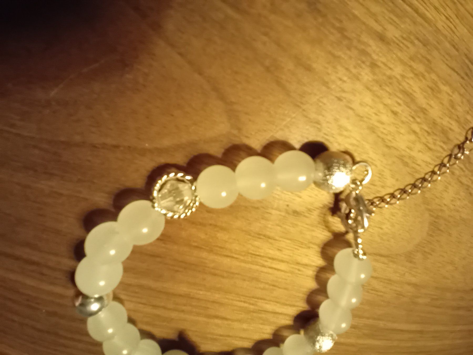 Bracciali & Braccialetti: Armband aus Glas Tigerauge perlen – Nuovo (secondo la descrizione) da Burgdorf venduto da carodesign1 1