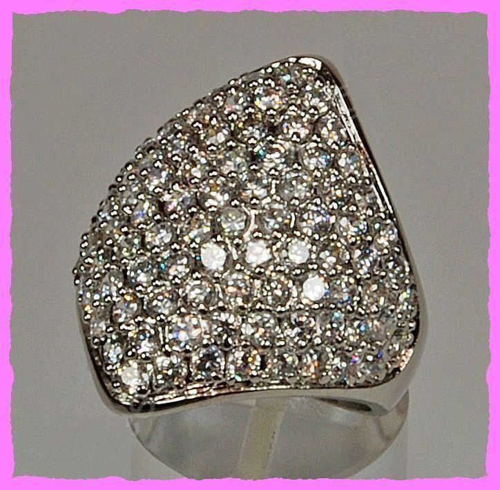 Anelli: Glitzer - Ringe mit Zirkonia – Nuovo e nell'imballaggio originale da Oberglatt ZH venduto da Diamond-Girl