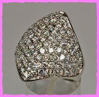 Glitzer - Ringe mit Zirkonia