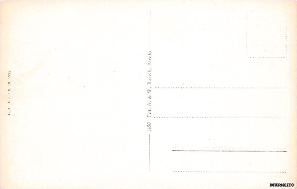 Cartoline postali: Olivone // Dorf ca. 1939 Passo Lucomagno – Usato da Basel venduto da intermezzo12 1