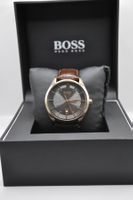 Hugo Boss Uhr, Herrenuhr mit Lederarmband, Top Zustand!