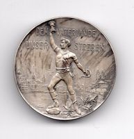 (56) Eidg. Turnfest Zürich, Medaille ZH, 1903