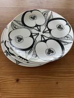 Fornasetti Teller 4 Frutti Apfel Birne Granatapfel 21cm 4Stü