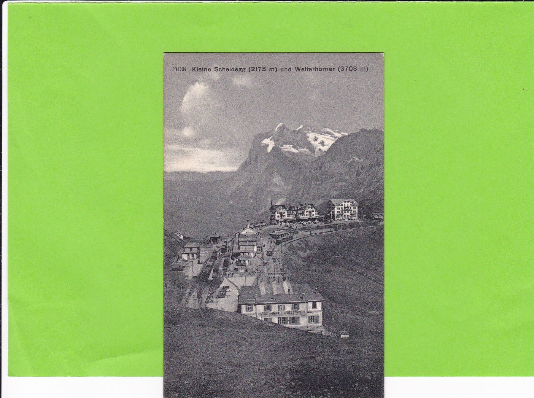 Cartoline postali: Kleine Scheidegg – Usato da St. Peterzell venduto da neckertal