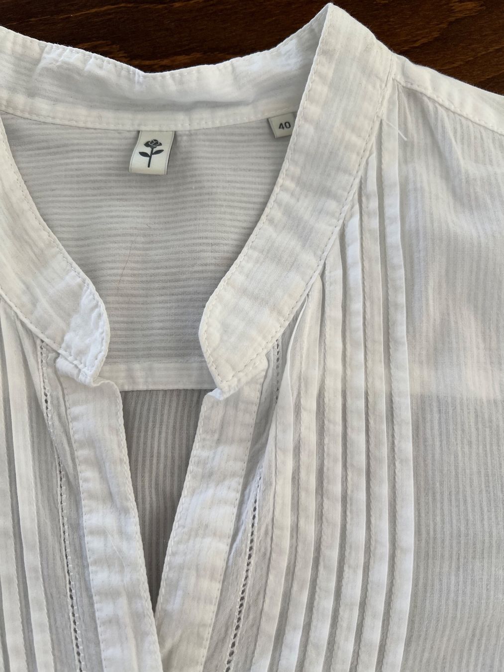 Blusen: Seidensticker- Sommer Bluse, weiss, Gr. 40, – Gebraucht aus Ebmatingen von Mistelu 1