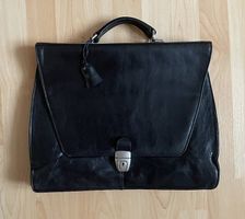 Aktentasche Ledertasche schwarz