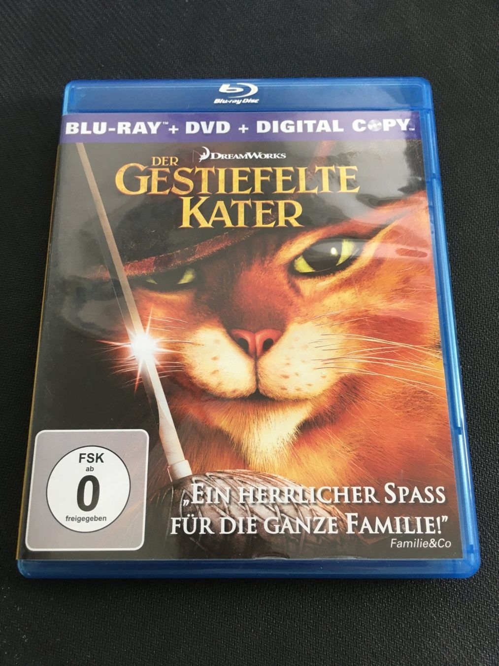 Tutti i DVDs: Der gestiefelte Kater [Blu-ray] – Usato da St.Gallen venduto da MedienJoe