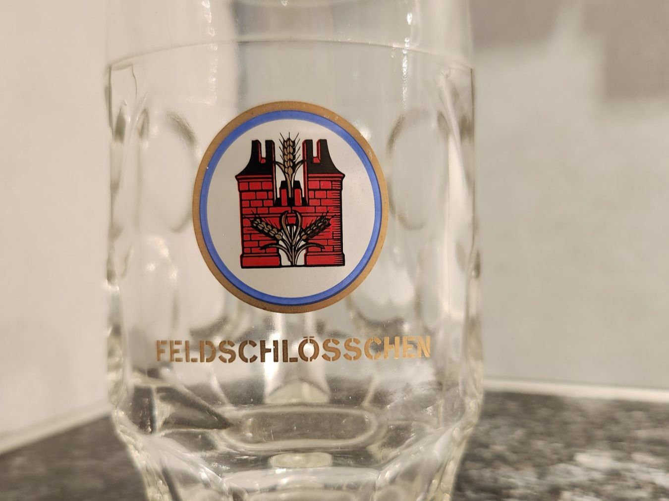 Feldschlösschen Bicchieri: Chope Feldschlösschen Bier – Usato da Sierre venduto da Lys1954