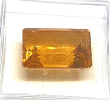 Citrine 13.35 ct - 17x11 mm - CERTIFICAT 228.- Fr.