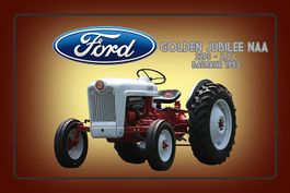 Blechschild-FORD JUBILEE NAA 1953 22 PS