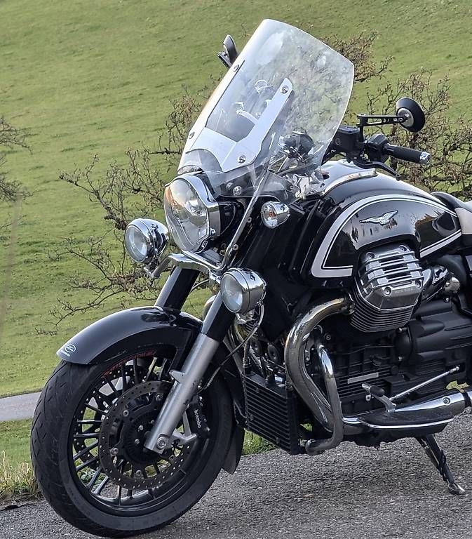 Tutti i ricambio per moto: Moto Guzzi California 1400 Windschild Lichter – Usato da Trogen venduto da hot-dog 1