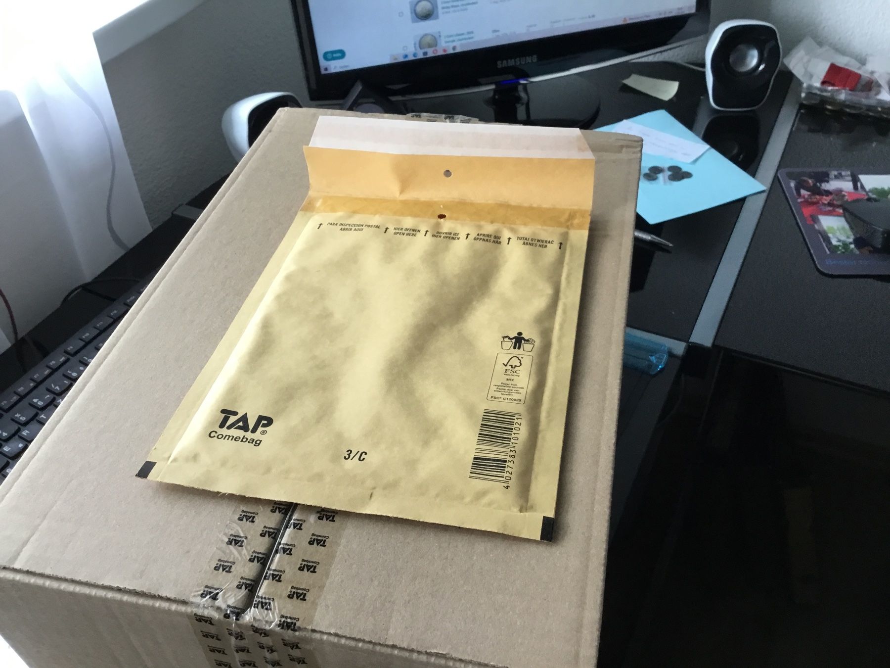 Buste & buste per spedizione: 3/C Couvert ,  Pack  ( 100 Stück) – Nuovo e nell'imballaggio originale da St. Margrethen SG venduto da alfapeugeot10 5