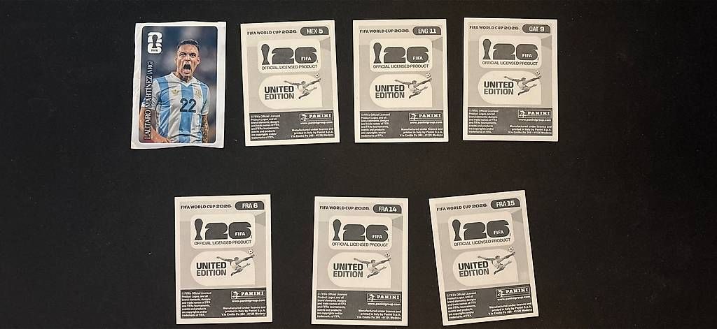 Sammelbilder & Trading cards: Dembélé, Bellingham, usw. - Panini WM 2026 – Gebraucht aus Regensdorf von Blendi 1