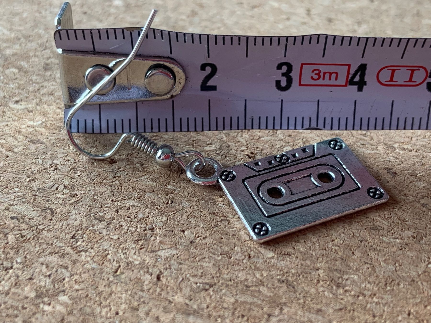 Orecchini pendenti & Orecchini a lobo: 1Paar Retro-Ohrringe TAPE – Usato da Laufen venduto da Bellavitaboom 3