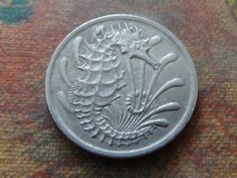 SINGAPOUR  10  Cents  1969