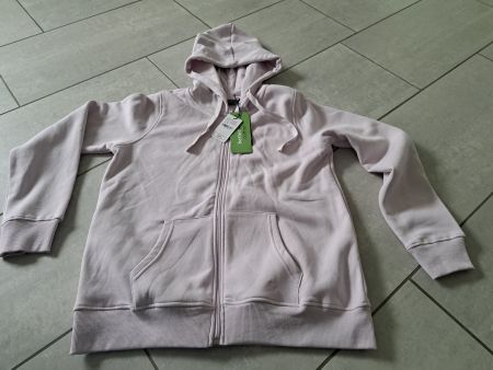 Sweatjacke mit Kaputze hellrosa Gr. M BROADWAY NEU