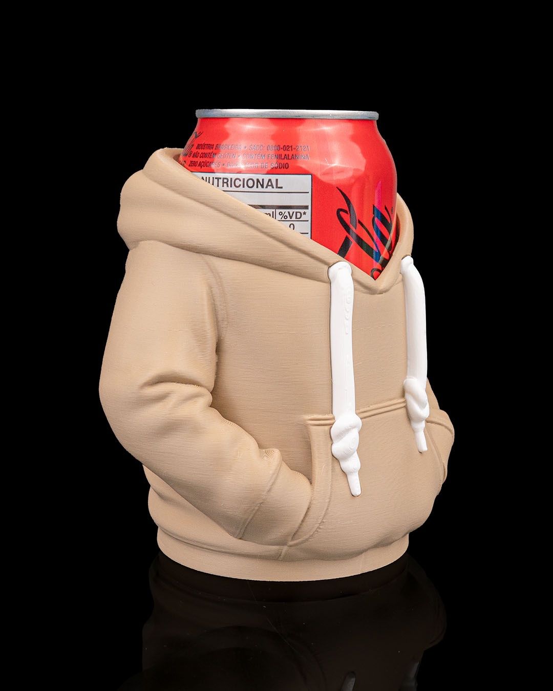 Sonstige Dekorationen & Accessoires: Porte-canette original en forme de pull à capuche! – Neu (gemäss Beschreibung) aus Vicques von PAMB3D 2