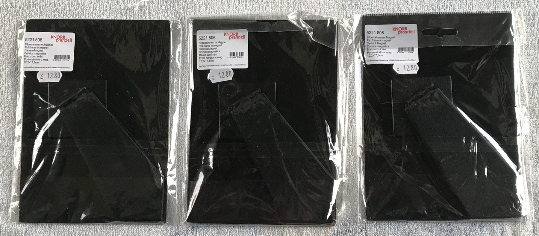 Cornici: 3 STÜCK BILDERRAHMEN M. MAGNET ORIGINALVERPACKT – Usato da Ostermundigen venduto da wini63 1