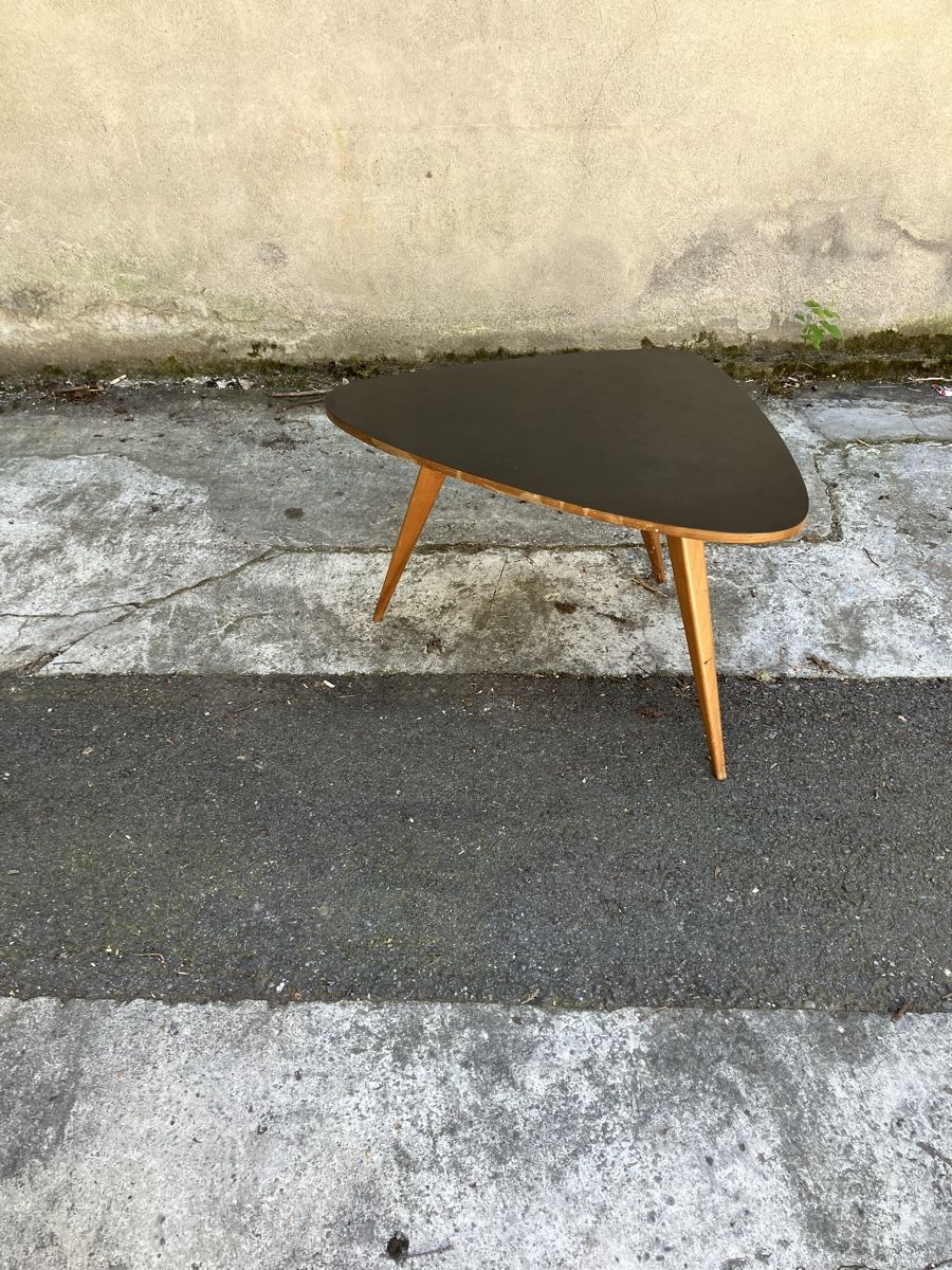 Tavoli: Table basse design vintage dans le style Max Bill – Usato da fribourg venduto da Retroverso 1