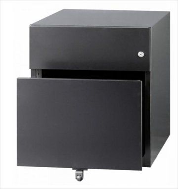 Banconi: BISLEY Rollcontainer NOTE, schwarz, Stahl, NWA59M7SFU-AV1 – Nuovo e nell'imballaggio originale da Lachen SZ venduto da officefactoryag