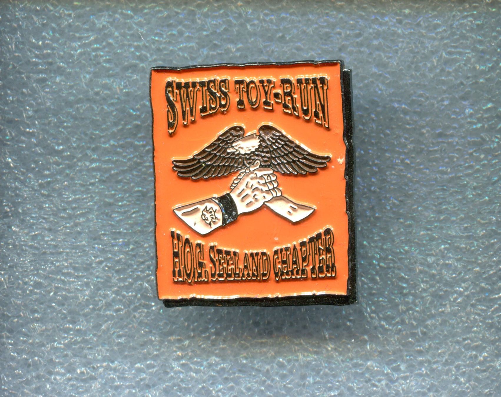 Harley-Davidson Placchette & Badge: HOG SEELAND CHAPTER  SWISS TOY-RUN – Usato da Winterthur venduto da Sammleroase