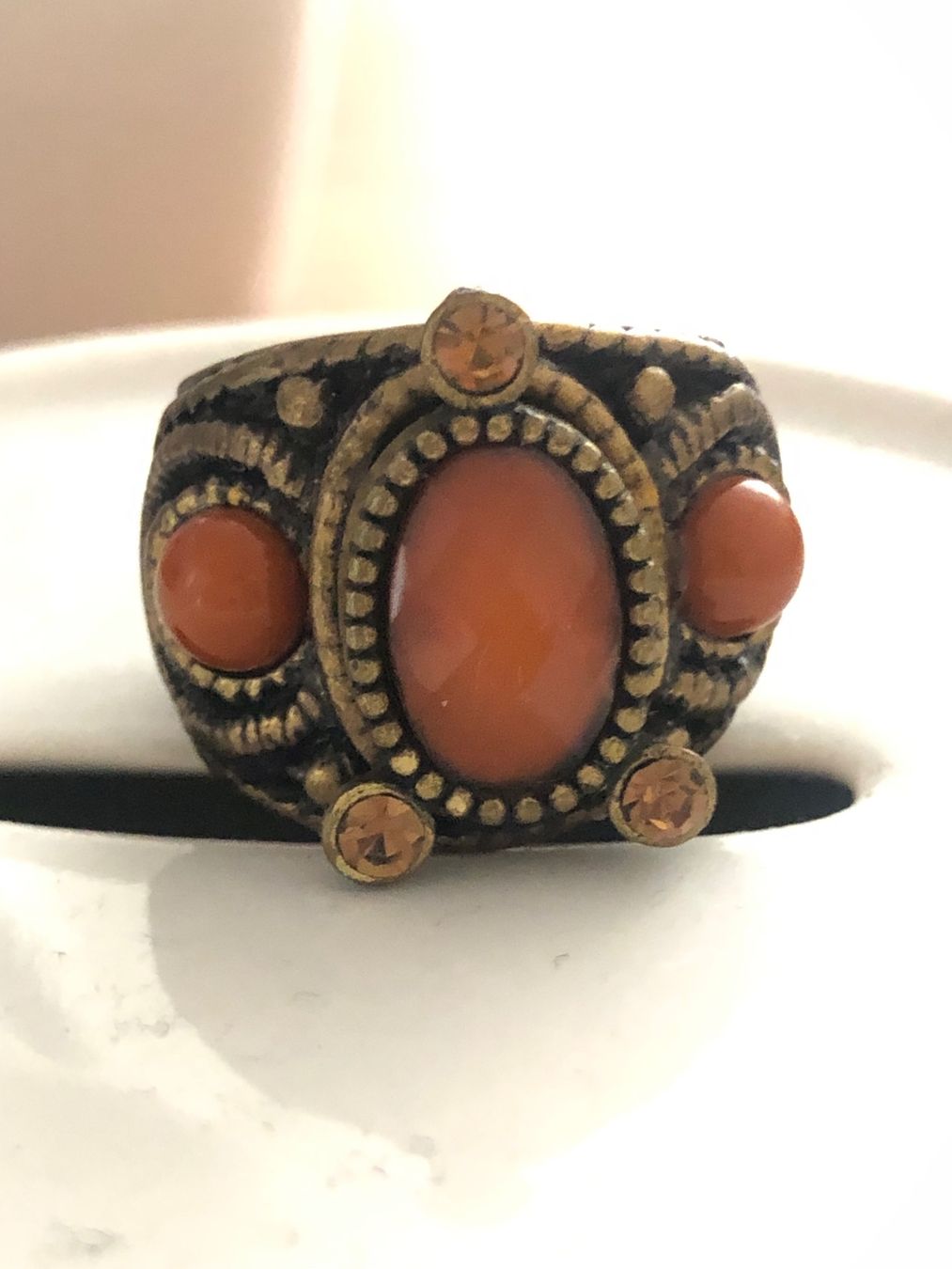 Anelli: Ring mit Achat – Nuovo (secondo la descrizione) da St. Moritz venduto da Capricorn88