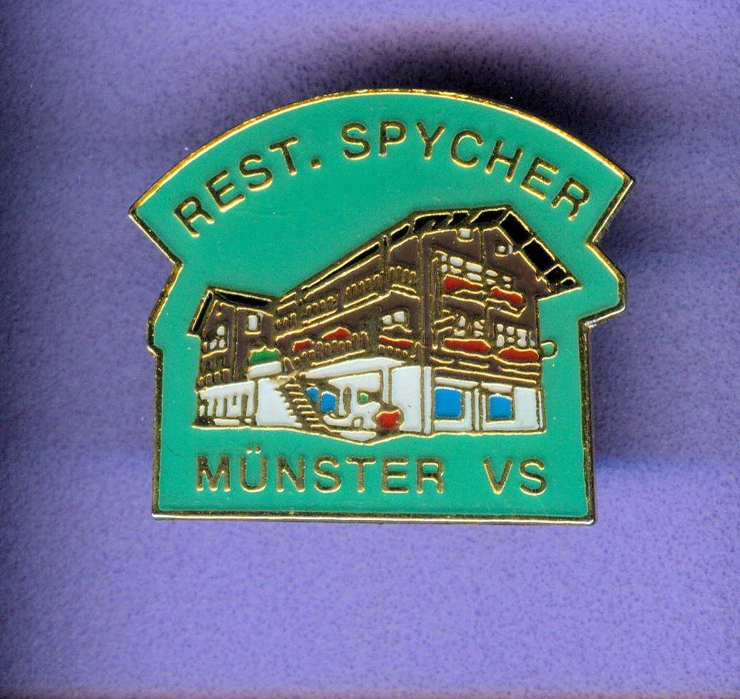 Placchette & Badge: Rest. SPYCHER  Münster/VS – Usato da Winterthur venduto da Sammleroase