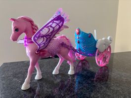 Mattel Barbie® Mariposa Pegasus mit Kutsche