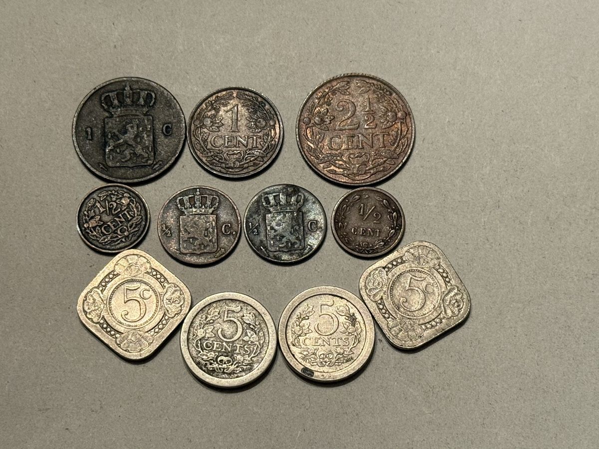 Alle Münzen: Sammlung - Niederlande  – Gebraucht aus Zürich von daki81