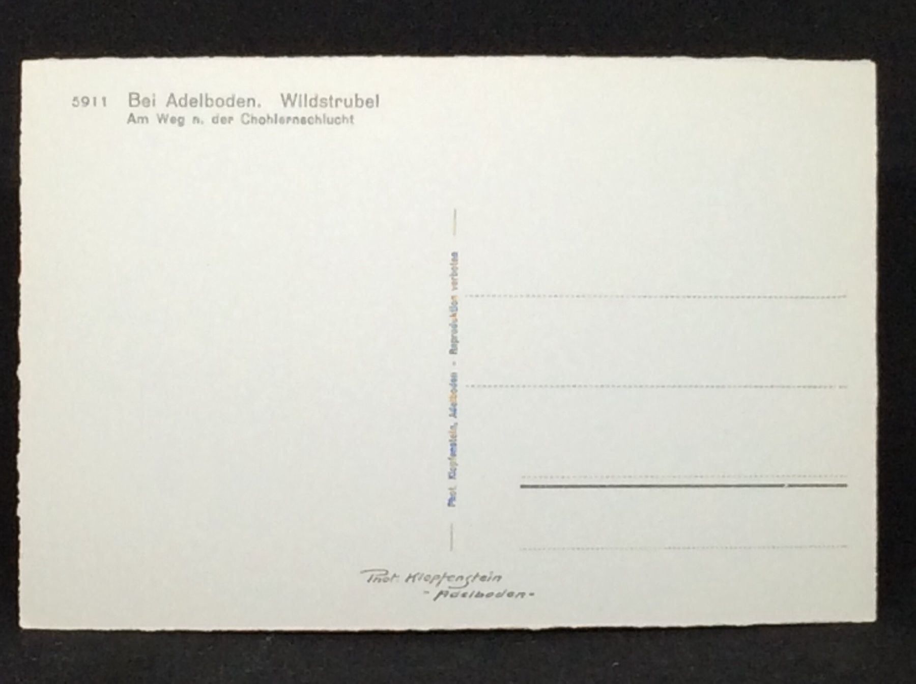 Cartes postales: Adelboden, Wildstrubel – D'occasion à Widnau par Brusi9 1