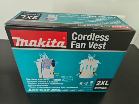 Neue Makita Akku Klima Weste Grösse 2XL