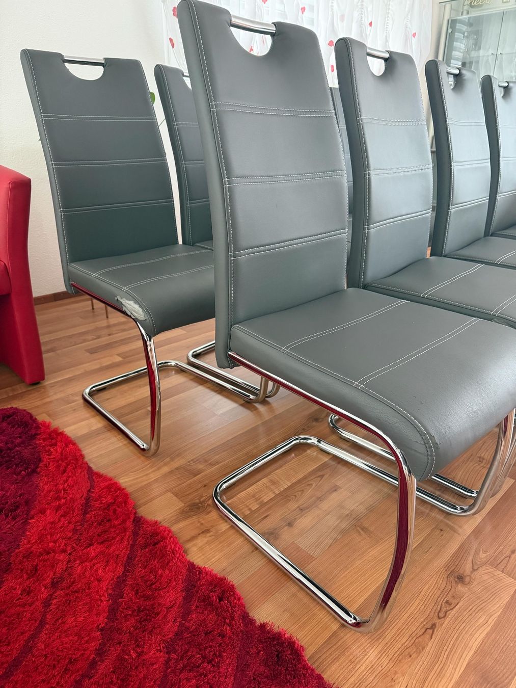Chaises: 8er Set Esszimmerstühle – D'occasion à Obernau par agaton 3