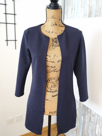 Damen-Longblazer in Dunkelblau Gr.XS von Only